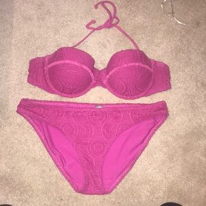 Bright push up bikini